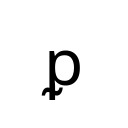 LATIN SMALL LETTER P WITH MIDDLE TILDE Phonetic Extensions Unicode U+1D71