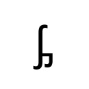 LATIN SMALL LETTER ESH WITH PALATAL HOOK Phonetic Extensions Supplement Unicode U+1D8B