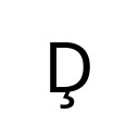 LATIN CAPITAL LETTER D WITH CEDILLA Latin Extended Additional Unicode U+1E10
