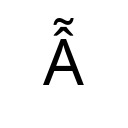 LATIN CAPITAL LETTER A WITH CIRCUMFLEX AND TILDE Latin Extended Additional Unicode U+1EAA