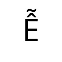 LATIN CAPITAL LETTER E WITH CIRCUMFLEX AND TILDE Latin Extended Additional Unicode U+1EC4