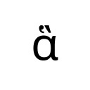 GREEK SMALL LETTER ALPHA WITH DASIA AND VARIA Greek Extended Unicode U+1F03