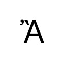 GREEK CAPITAL LETTER ALPHA WITH PSILI AND VARIA Greek Extended Unicode U+1F0A
