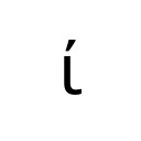GREEK SMALL LETTER IOTA WITH OXIA Greek Extended Unicode U+1F77