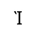 GREEK CAPITAL LETTER IOTA WITH VARIA Greek Extended Unicode U+1FDA