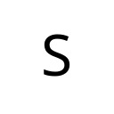 LATIN CAPITAL LETTER S Basic Latin Unicode U+53