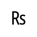 RUPEE SIGN Currency Symbols Unicode U+20A8