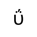 GREEK SMALL LETTER UPSILON WITH DIALYTIKA AND TONOS Greek and Coptic Unicode U+3B0